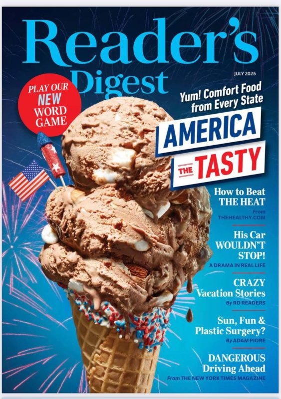 《Reader's Digest USA》2025年7月期网盘订阅-外刊荟