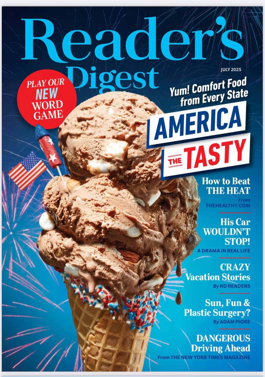 《Reader's Digest USA》2025年7月期网盘订阅 - 外刊荟-外刊荟